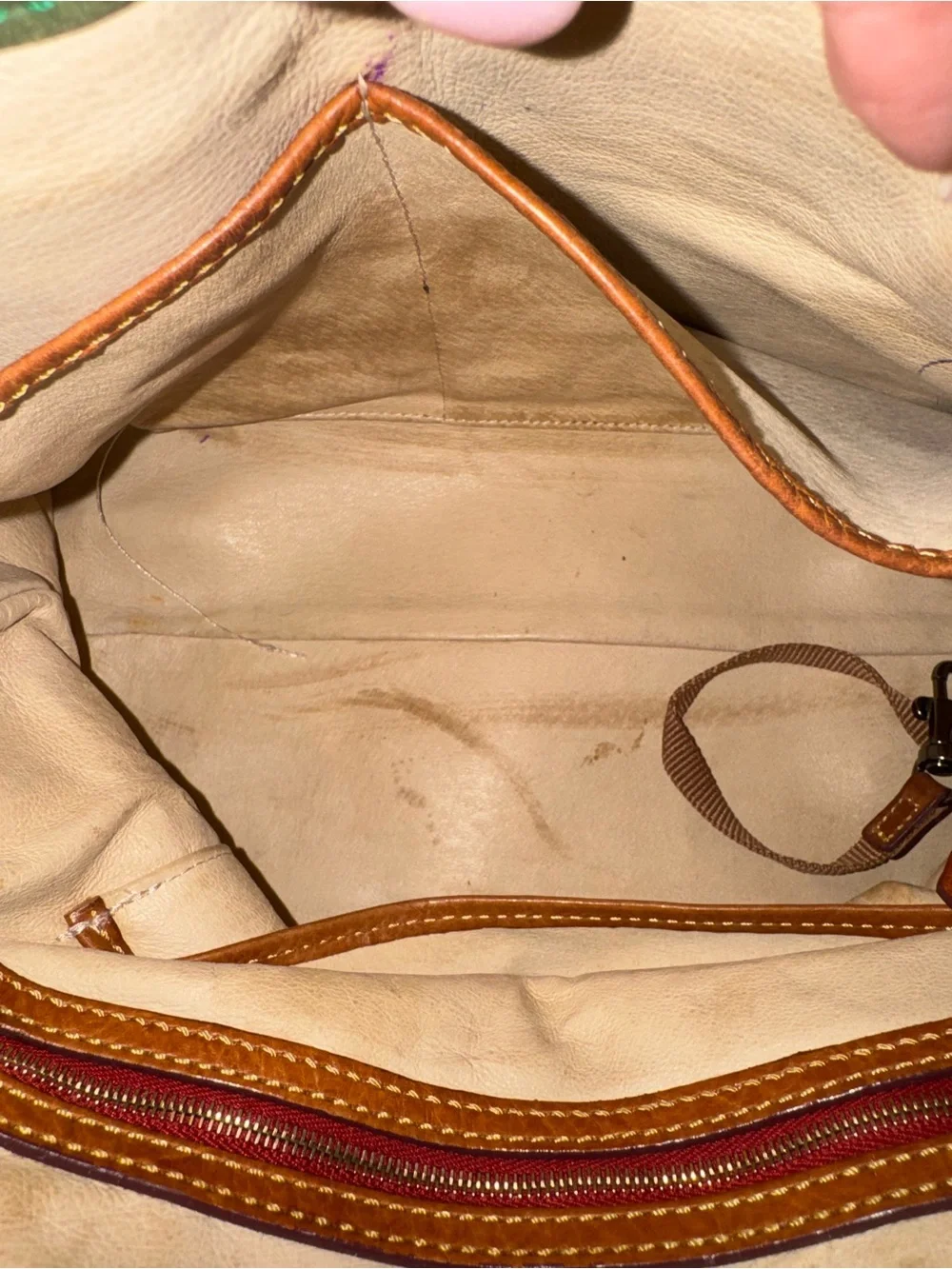 Dooney & Bourke Brown Leather Satchel - Cameron satchel